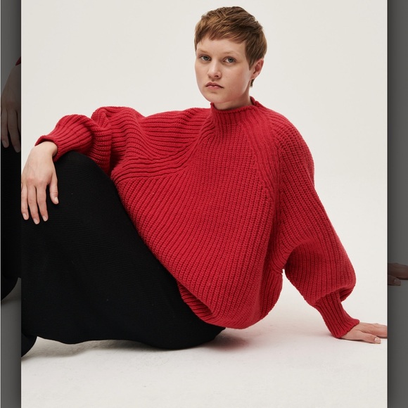 Babaa Jumper No 12 in Ruby- New! - Picture 2 of 5